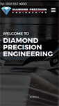Mobile Screenshot of diamondprecisionengineering.co.uk